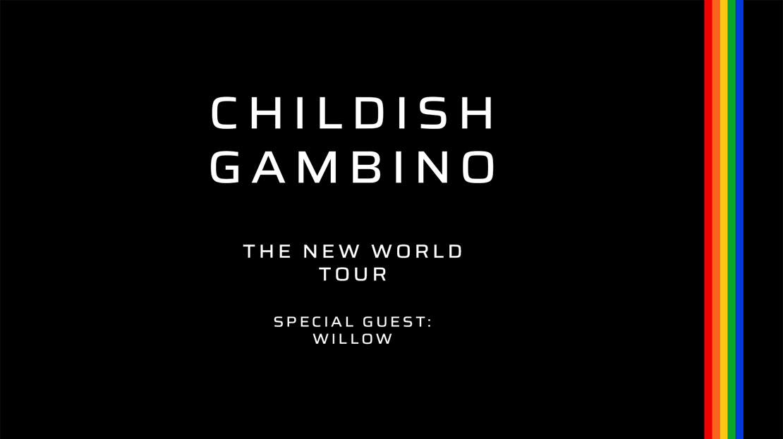 CHILDISH GAMBINO - THE NEW WORLD TOUR