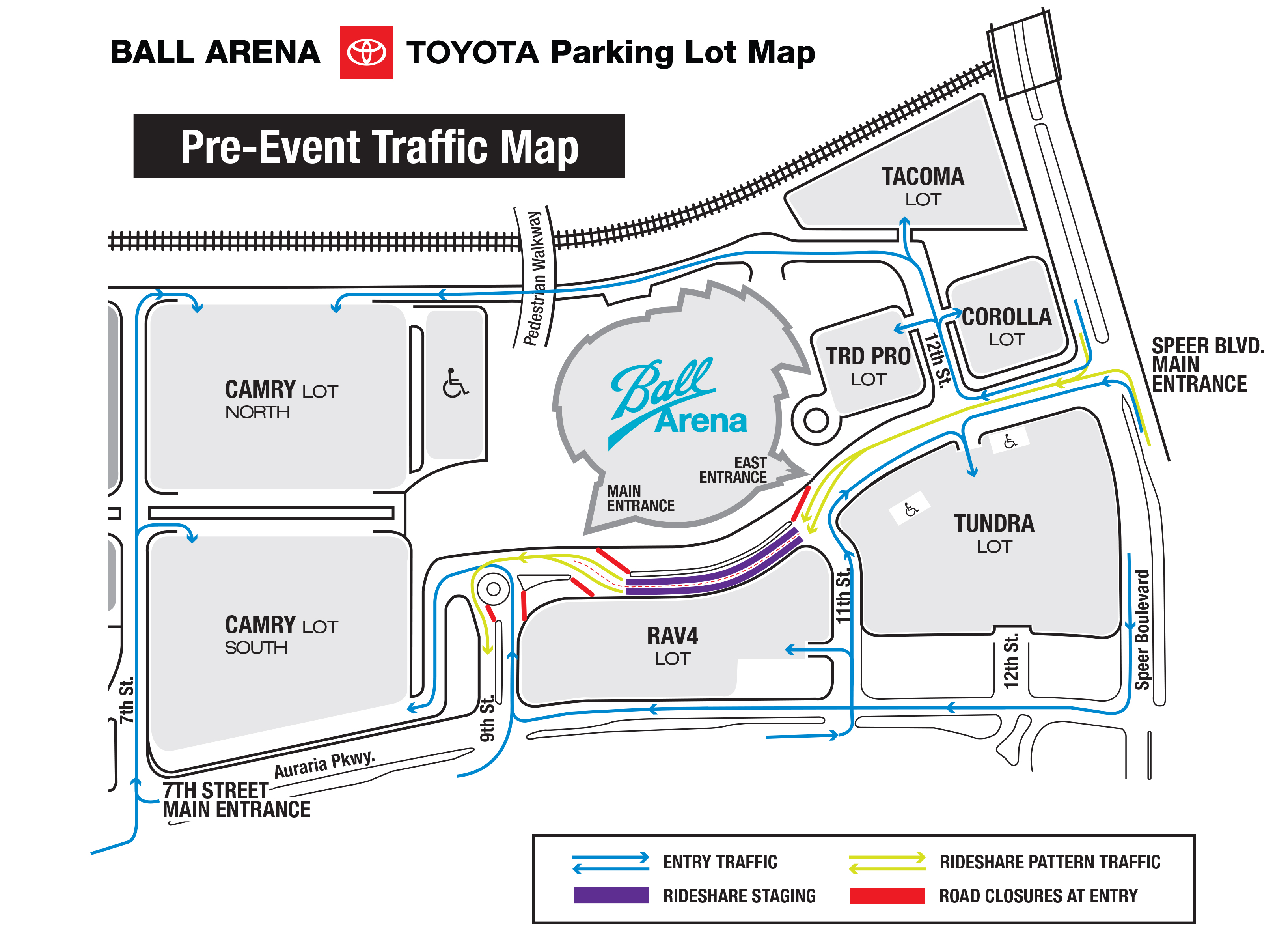 Rideshare Pre-Event Traffic Map