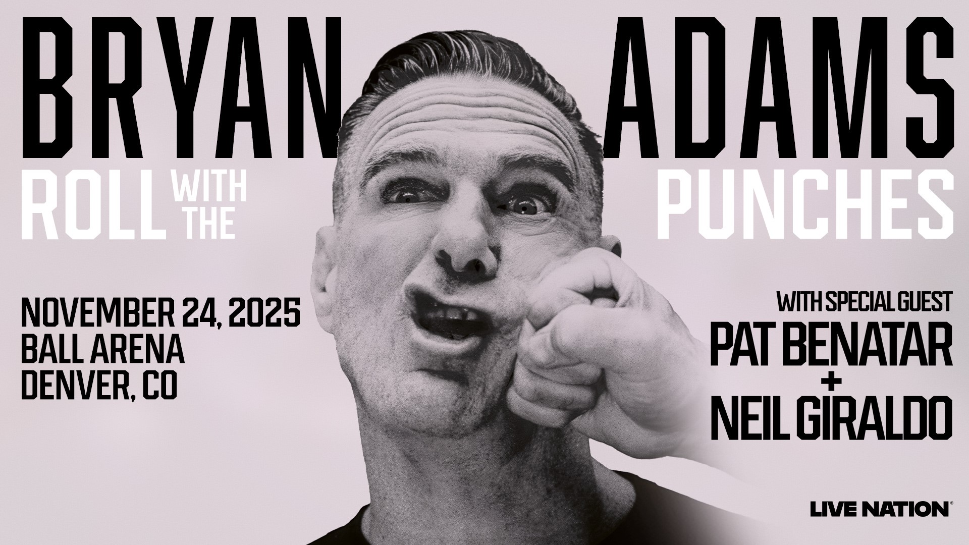 Bryan Adams: Roll with the Punches w/ guest Pat Benatar & Neil Giraldo